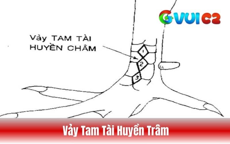 Vảy gà tam tài huyền trâm Vảy gà tam tài huyền trâm